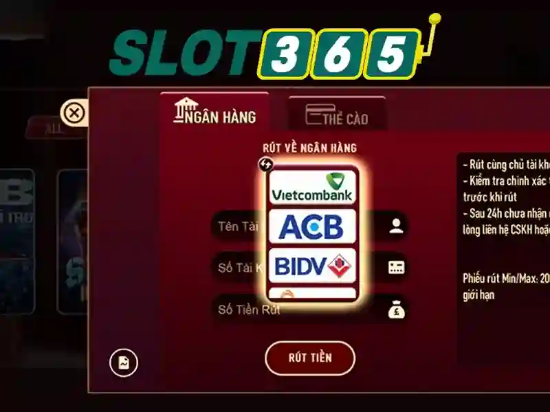 Các trò chơi nổi bật trên Slot365